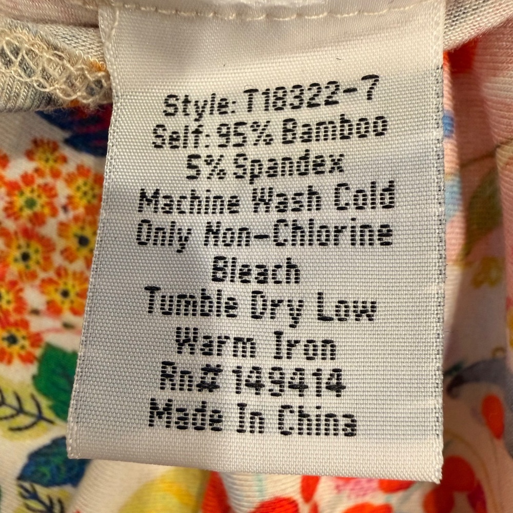 Johnny Was Bamboo Top - Picture 5 of 10